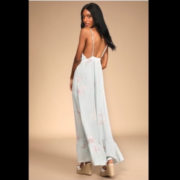 Lulu’s Endless Vacay Floral Maxi Dress - Picture 3 of 6